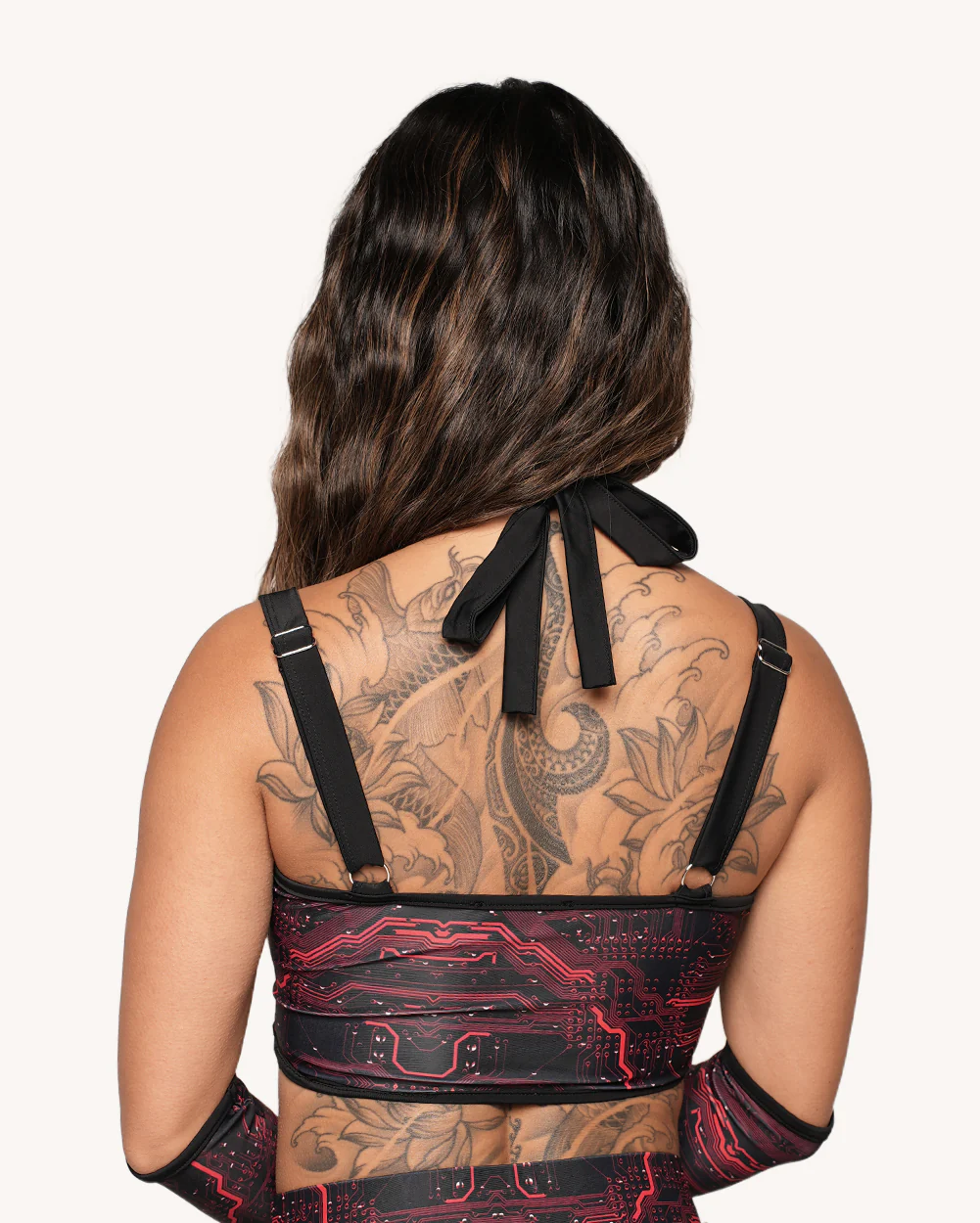 Infinite Matrix Top with Sleeves