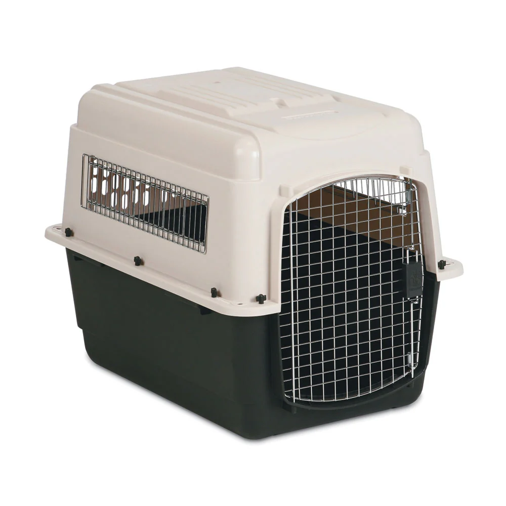 Petmate® Ultra Vari Kennel Taupe/Black Color 30-50 Lbs