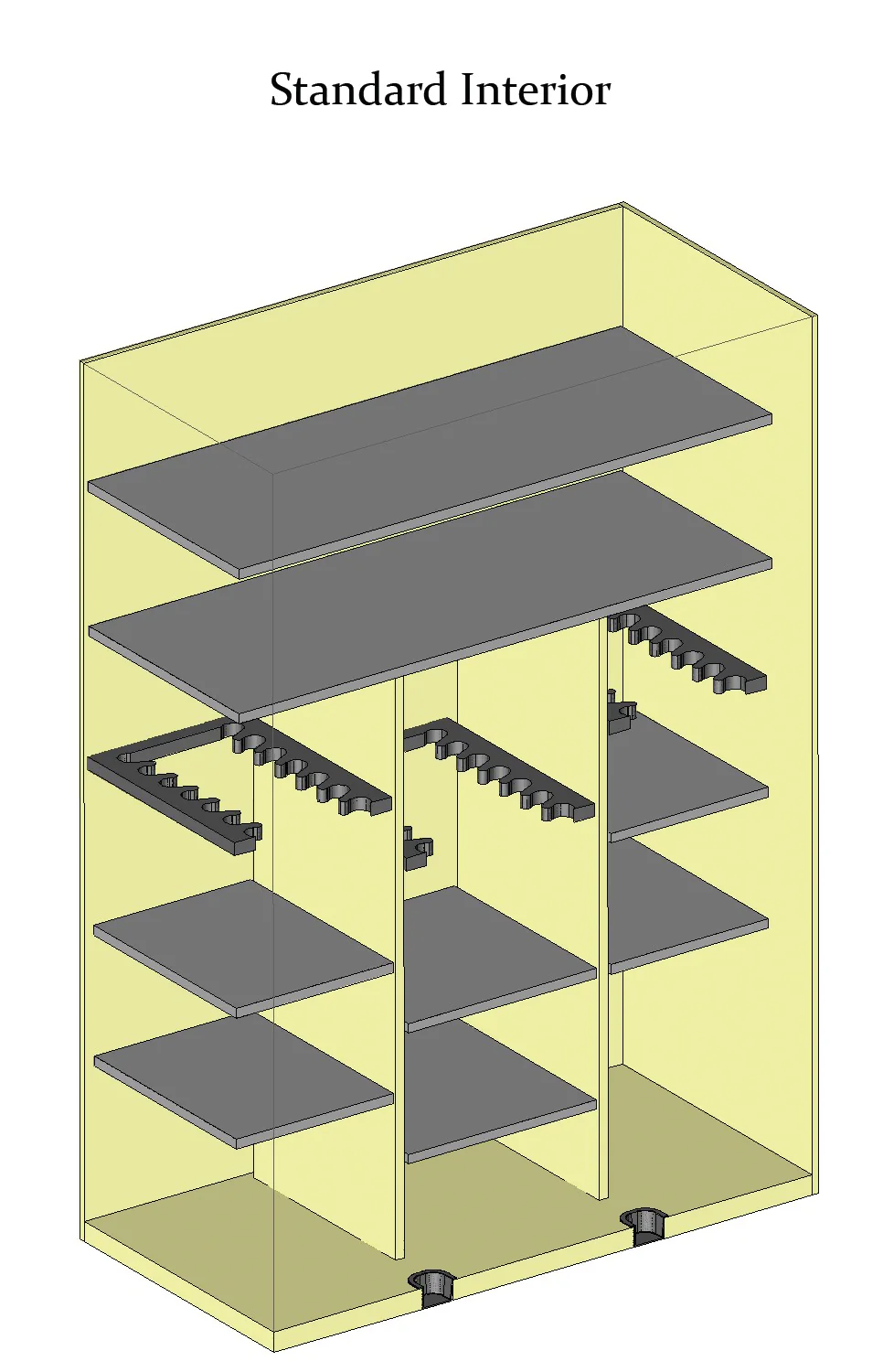 AMSEC BFX7250 Gun Safe – Tall & Wide Capacity – 2 Hour Fire Protection – Made in the USA