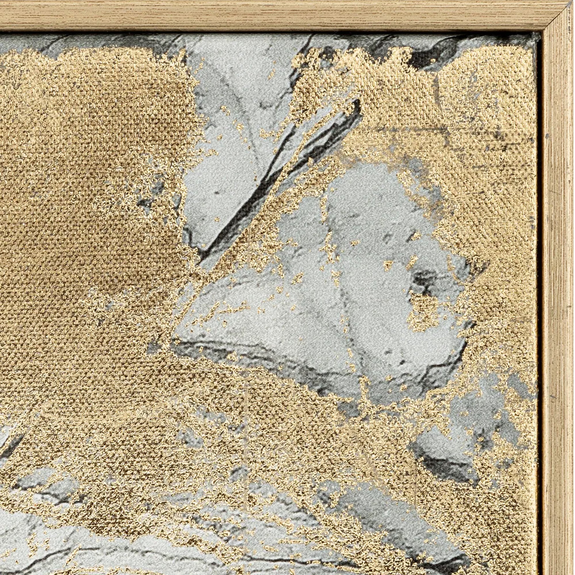 Atmosphera Sibba Framed Printed Canvas Multicoloured