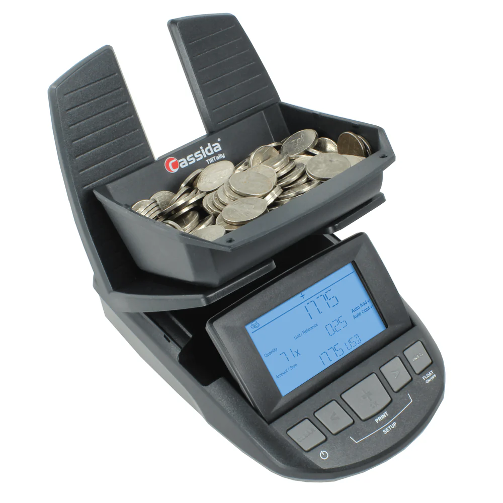 Cassida TillTally Professional Bill & Coin Counting Scale