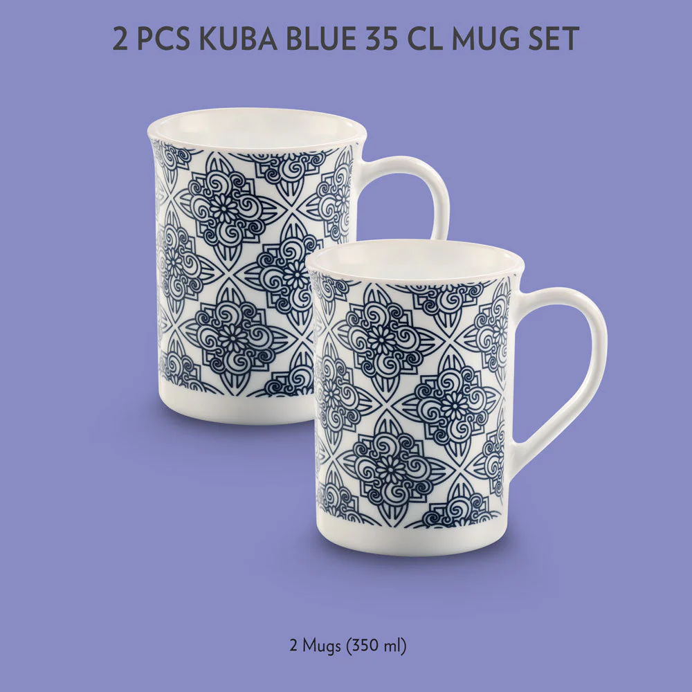 Larah by Borosil Kuba Blue Mug, 350ml