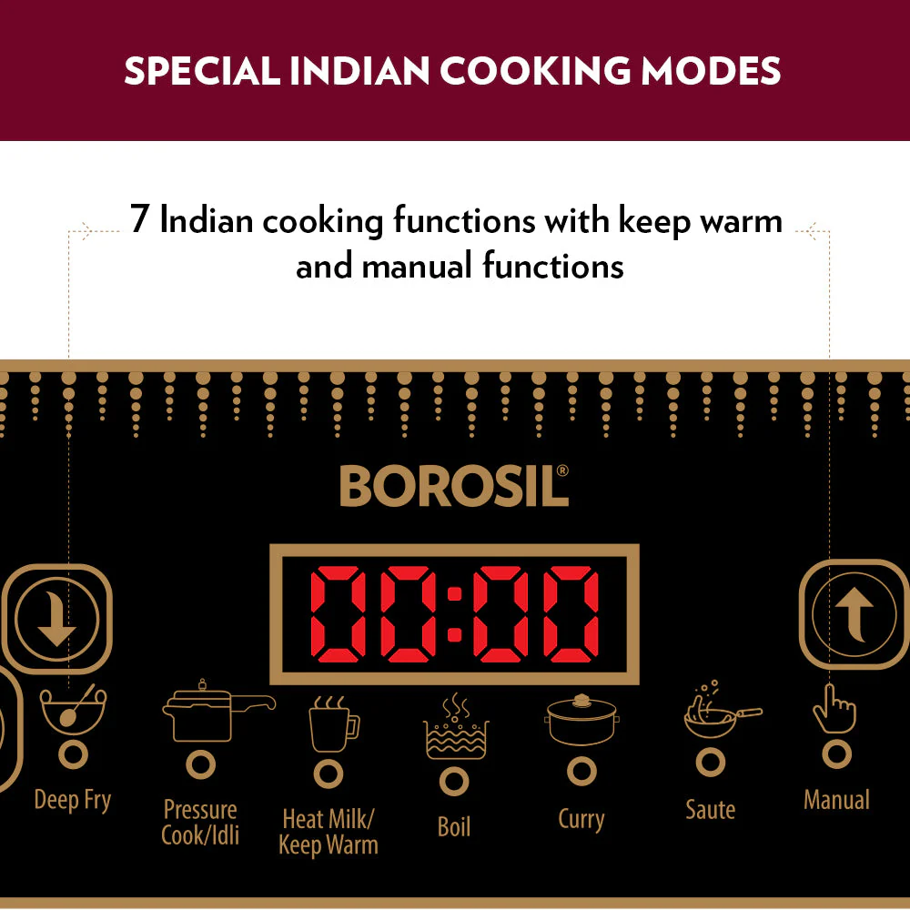 Borosil SmartKook Induction Cooktop PC13