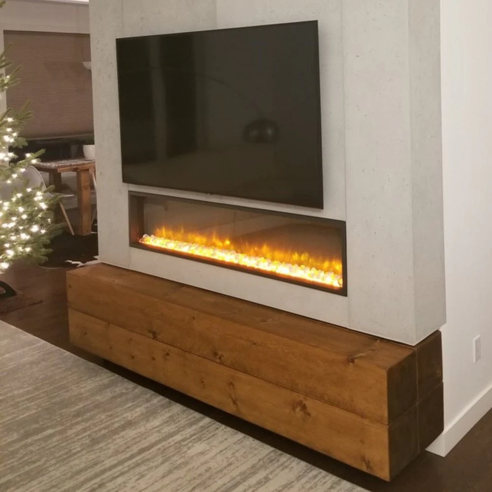 Dynasty 79-In Harmony Built-In Electric Fireplace