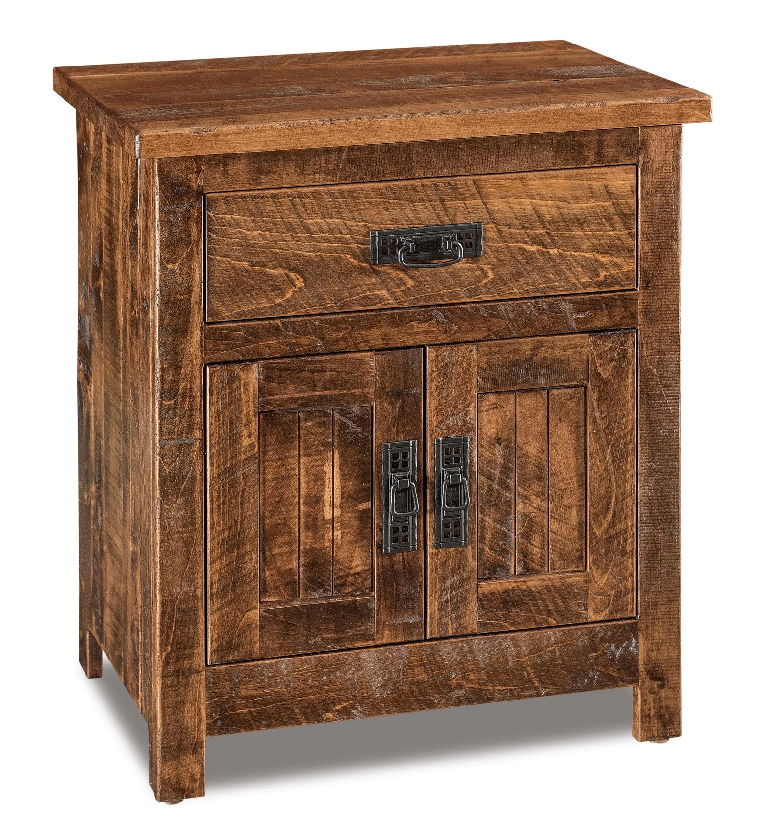 Amish Dumont Rustic Medium Nightstands