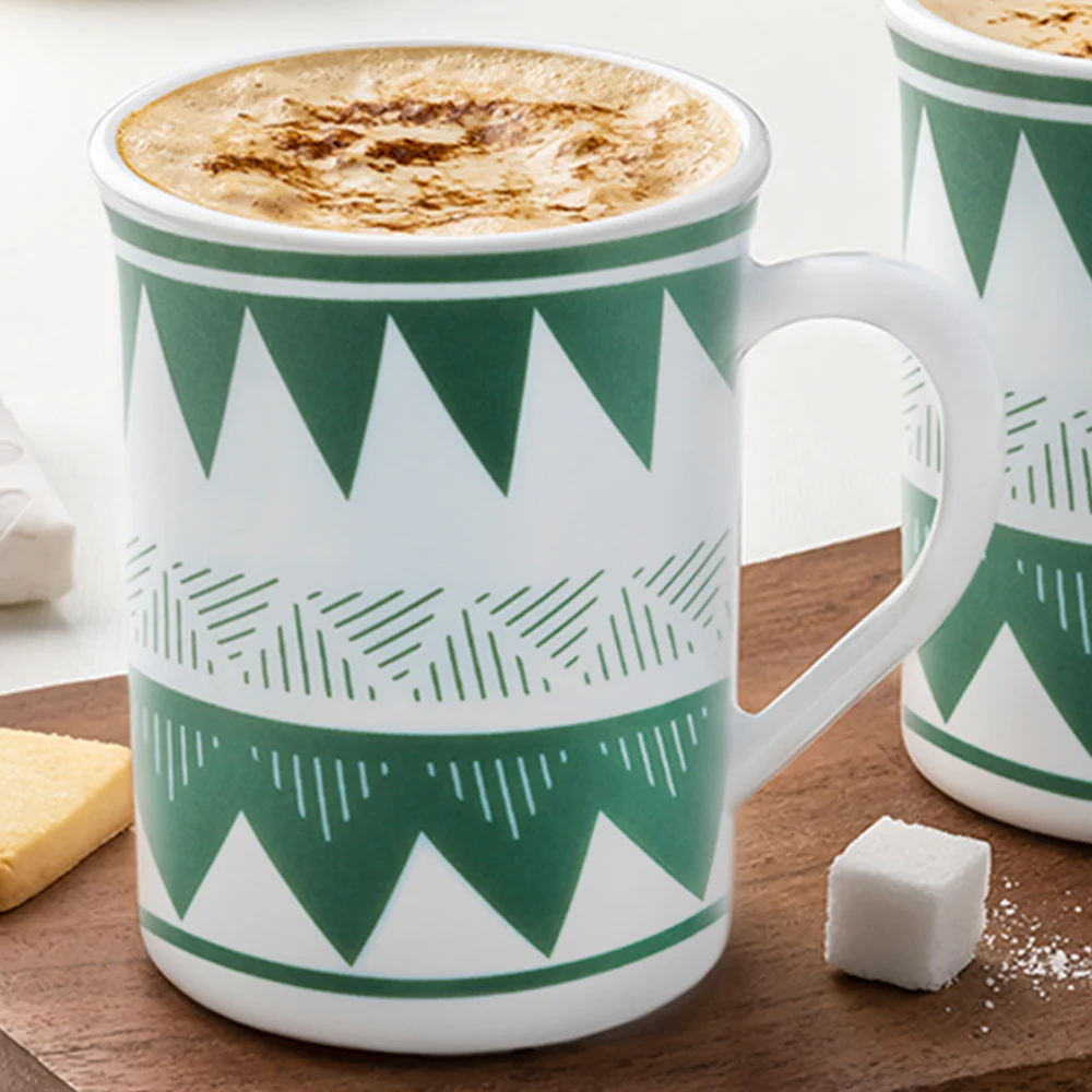 Larah by Borosil Tri Wave Mug, 350ml