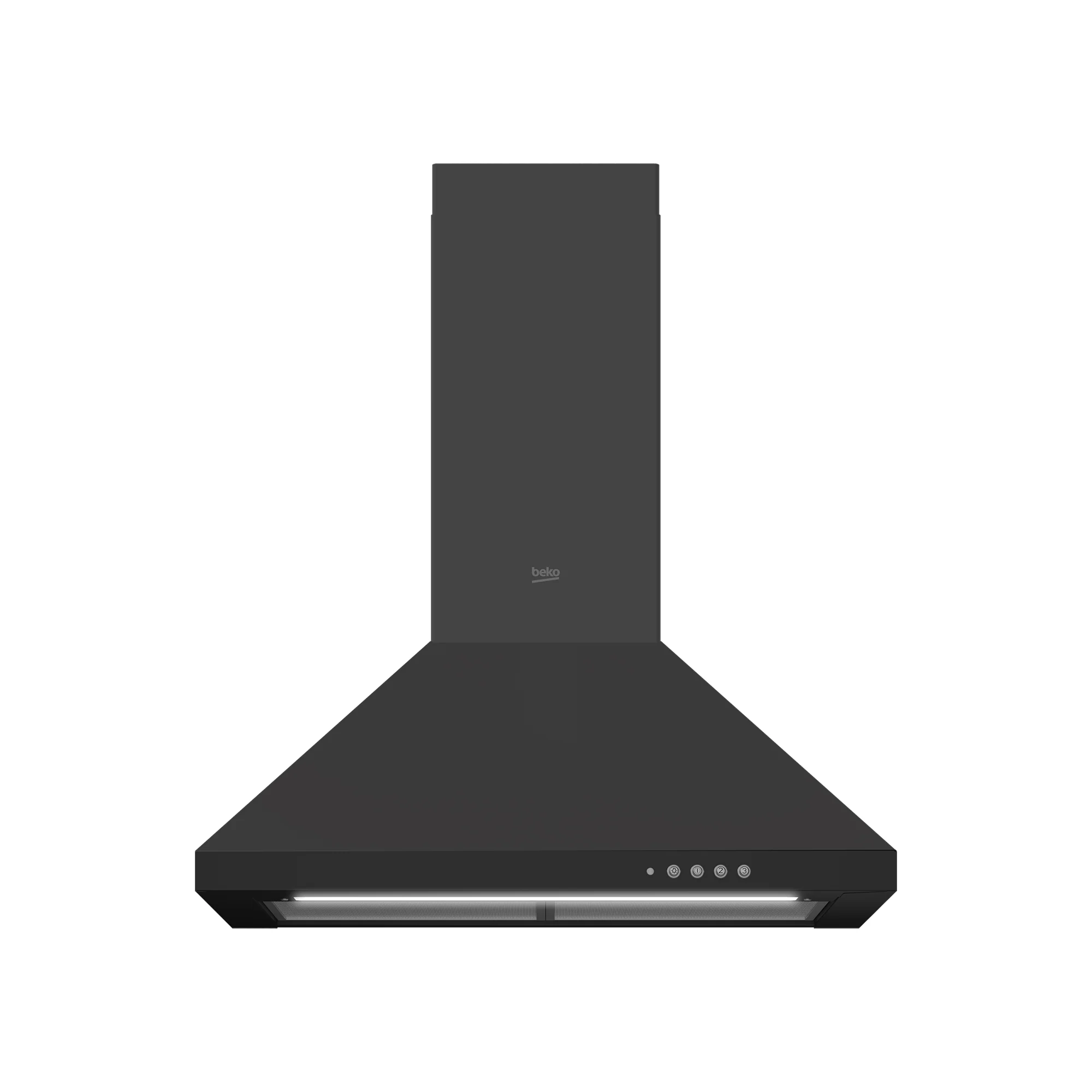 Beko 60cm Wall-Mounted Chimney Hood Anthracite