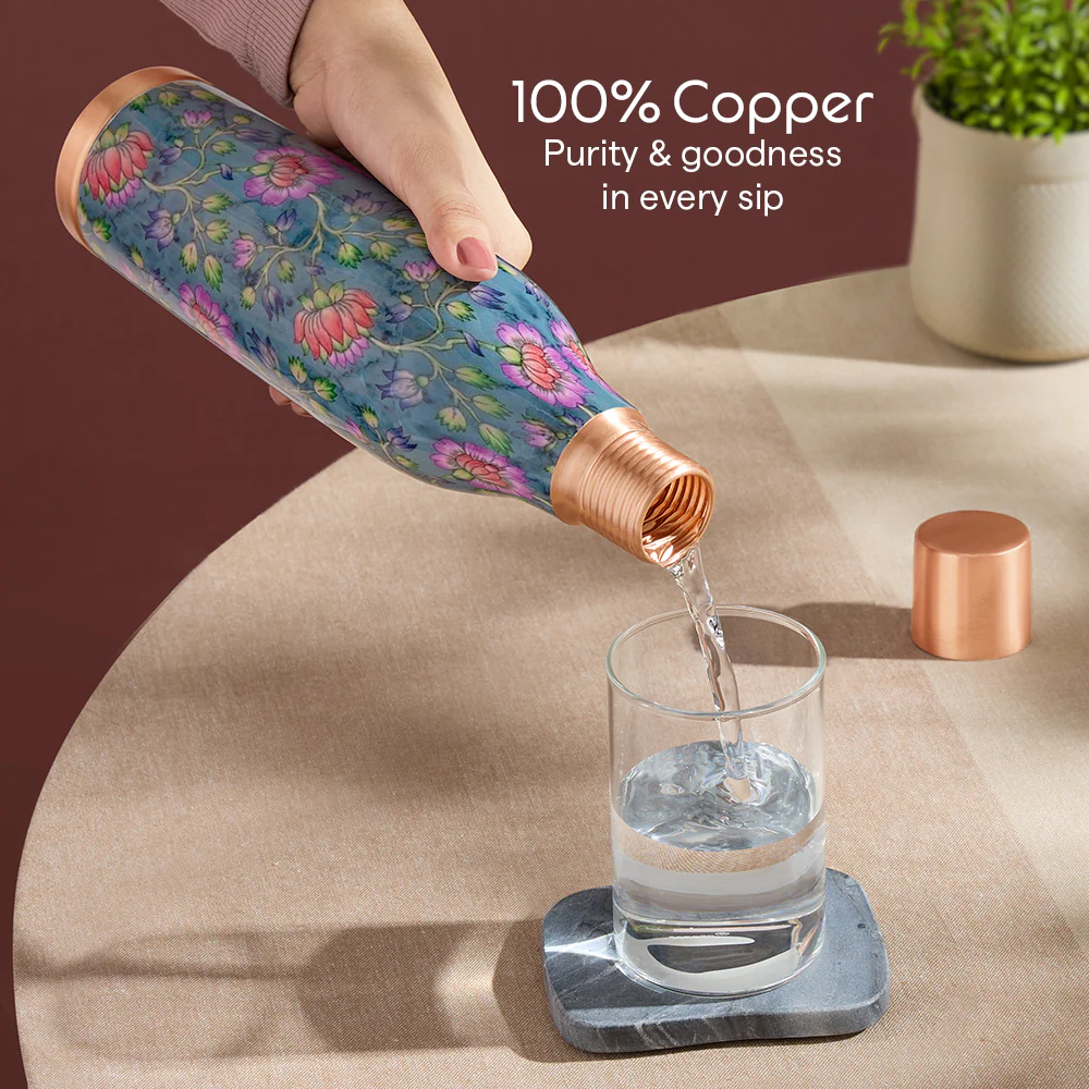 Gemini-Quinn Copper Bottle