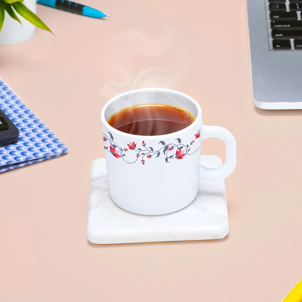 Larah by Borosil Pentas Mug Set, 180ml x 6