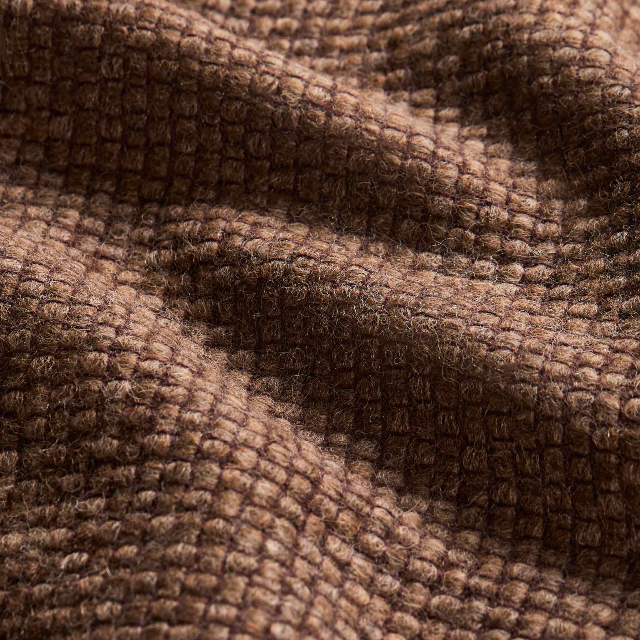 Basketweave Alpaca Throw Blanket