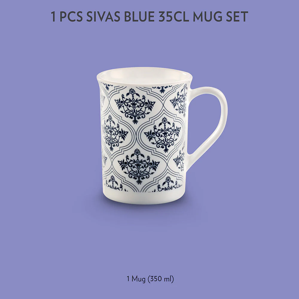 Larah by Borosil Sivas Blue Mug, 350ml