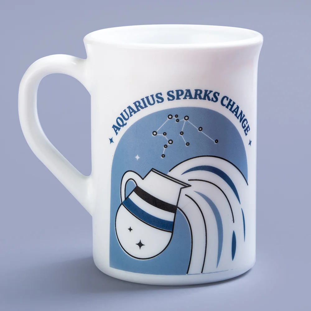 Larah by Borosil Aquarius Mug, 350ml