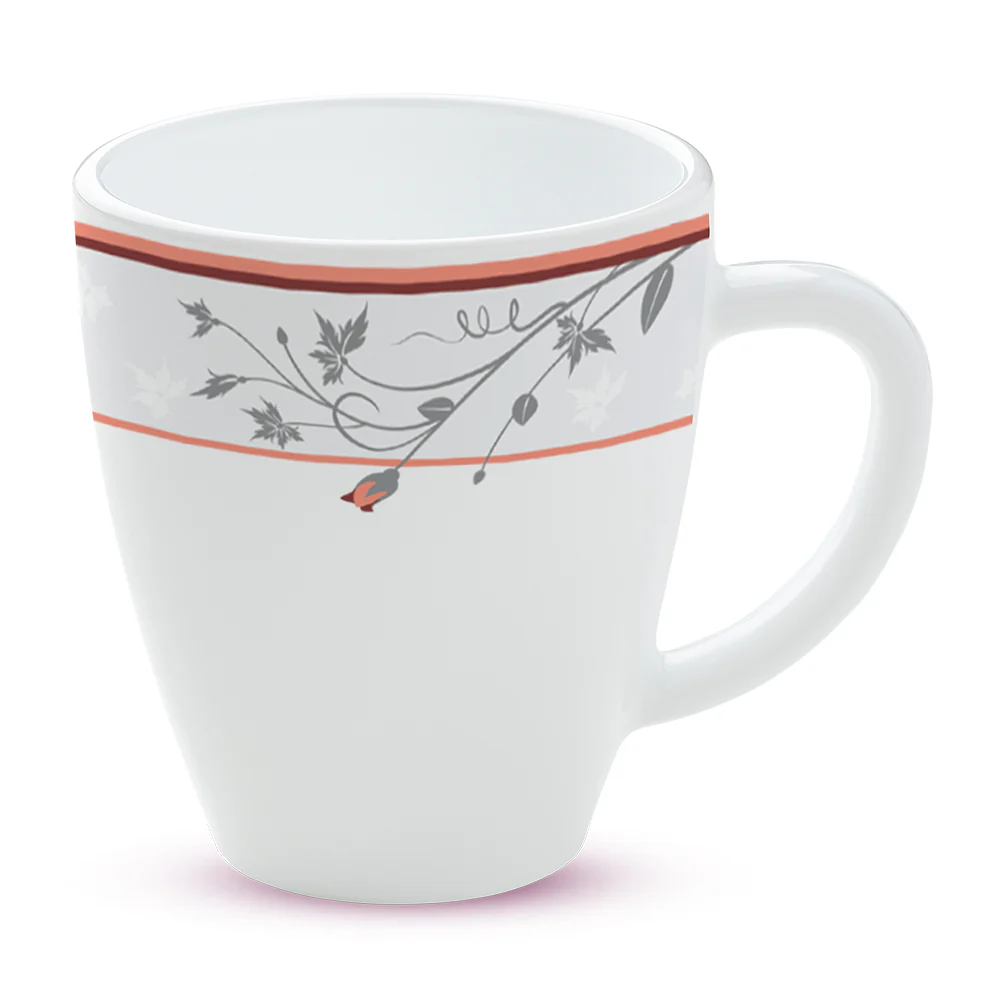 Larah By Borosil Quartz Mug, 390ml