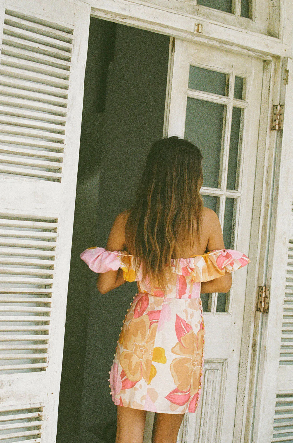 SAMPLE-Elkie Frill Dress