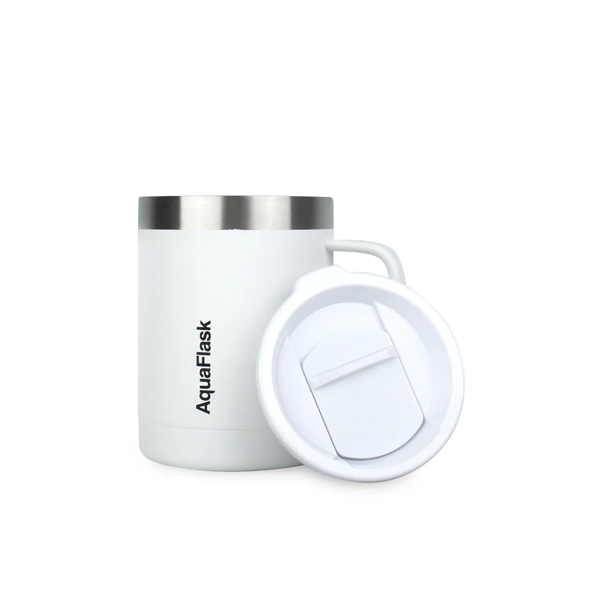 Aquaflask 415ml Travel Mug Ivory White