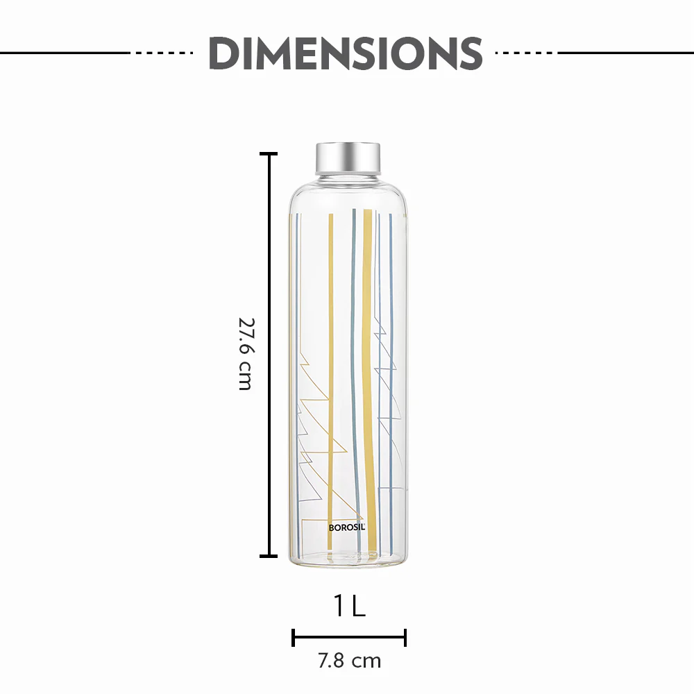 Crysto Narrow Mouth Sintra Glass Bottle