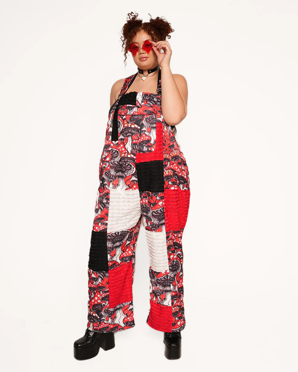 Secret of Life Mushroom Unisex Overalls