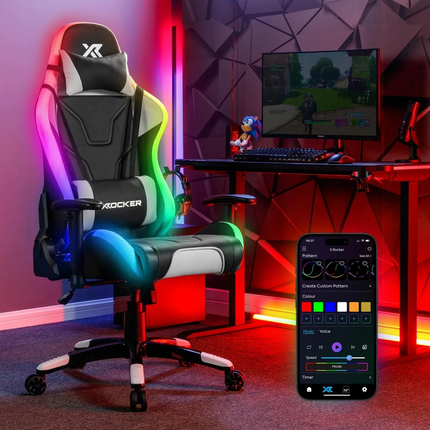 Agility eSports RGB Neo Motion SYNC™ Office PC Gaming Chair
