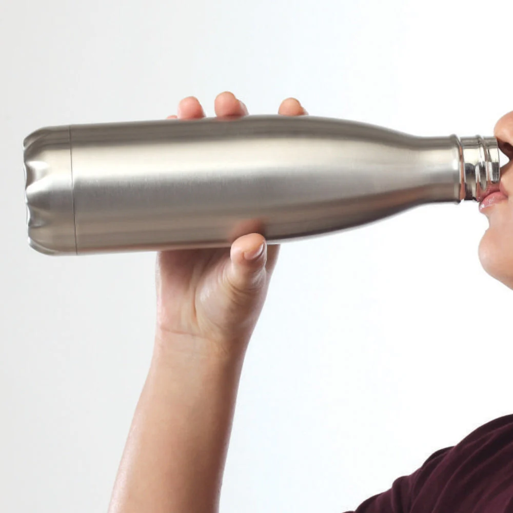 Borosil Bolt Double Wall Bottle-CP