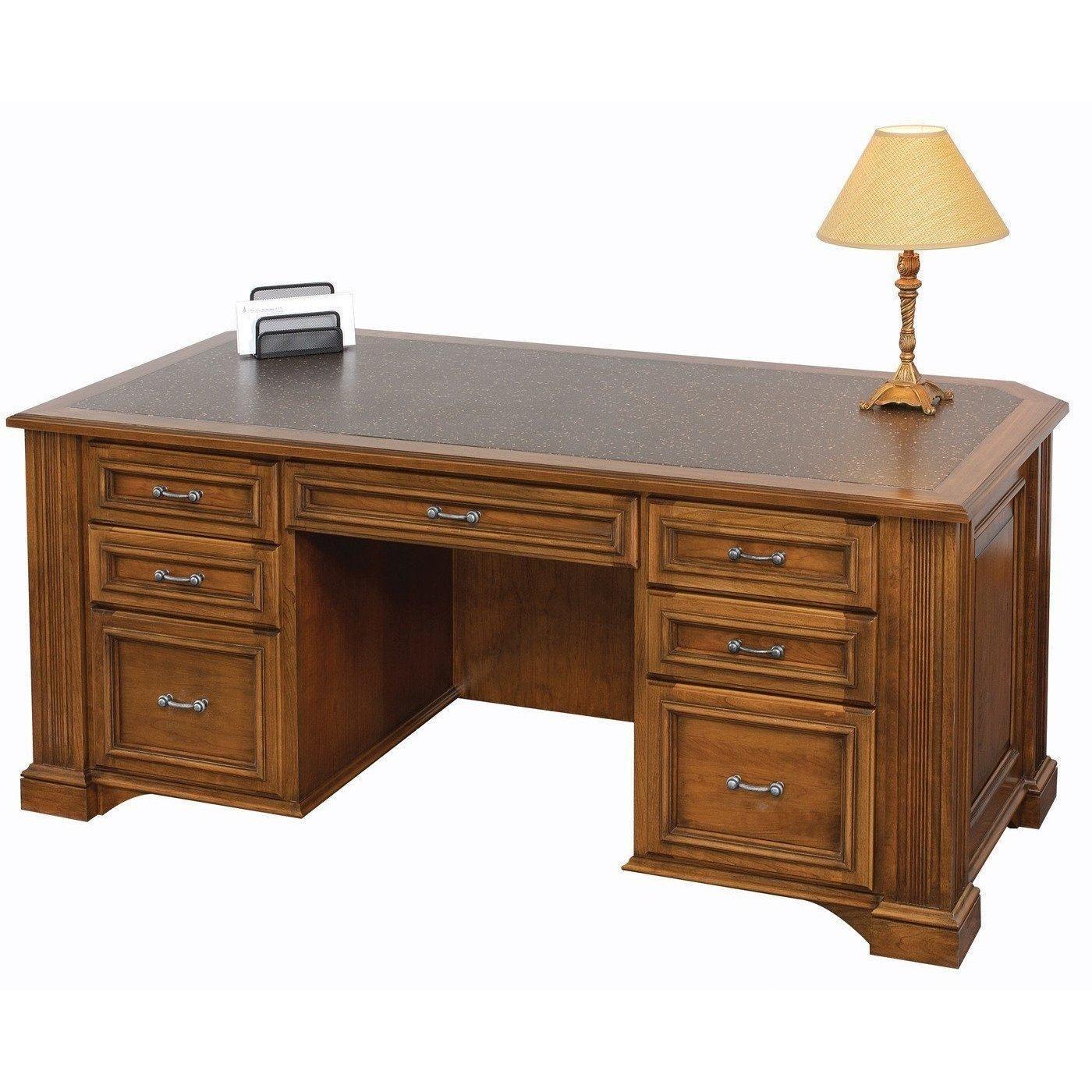 Amish Lincoln Executive Desk