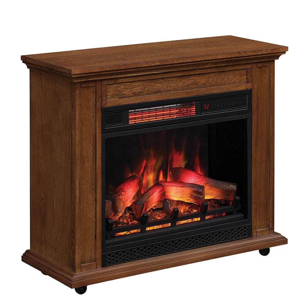 Carlisle 1,000 Sq. Ft. Infrared Fireplace Heater in Oak