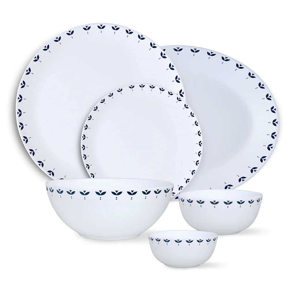 Larah by Borosil Fabula Dinner Set, 27 pc