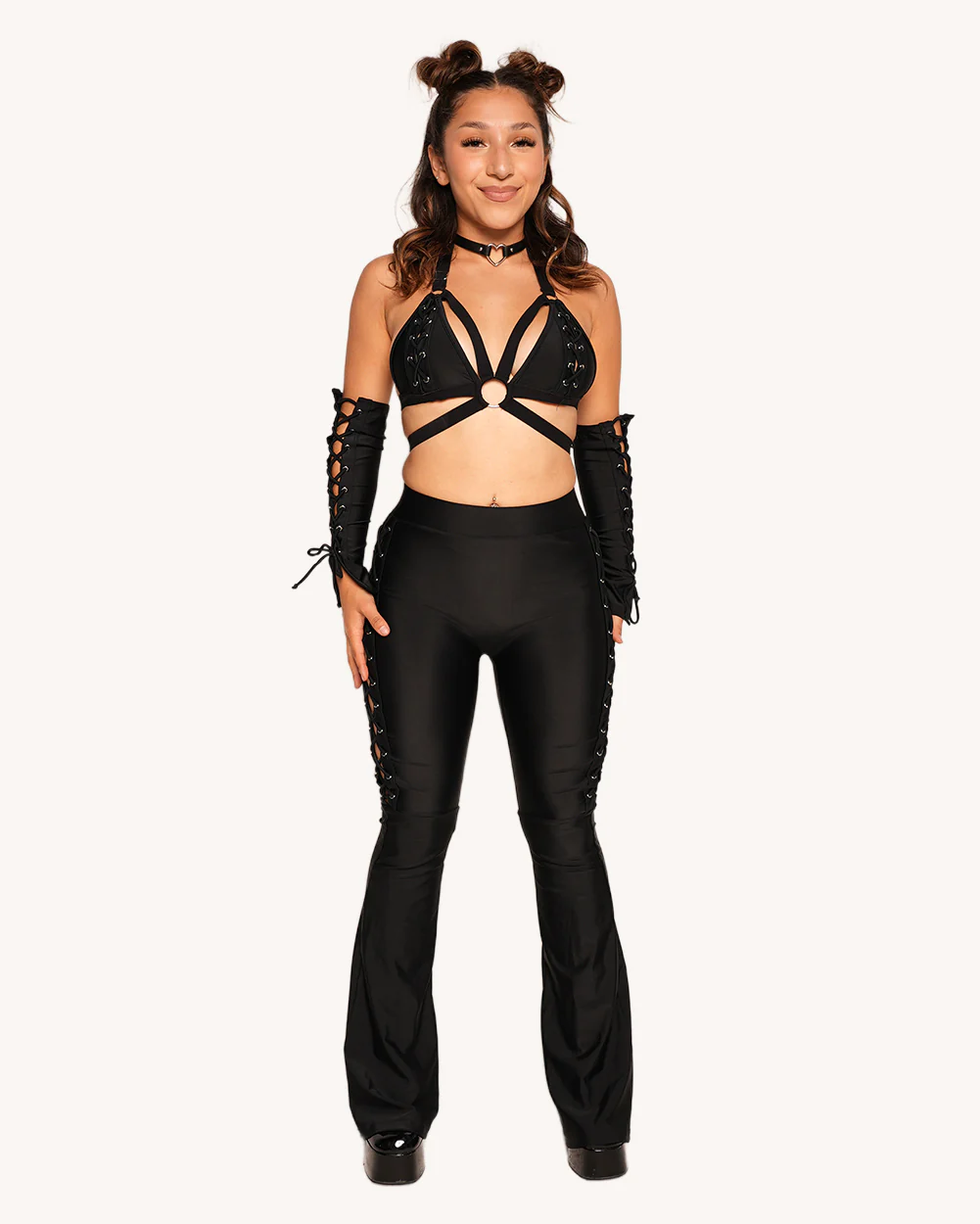 Code Black Top with Sleeves