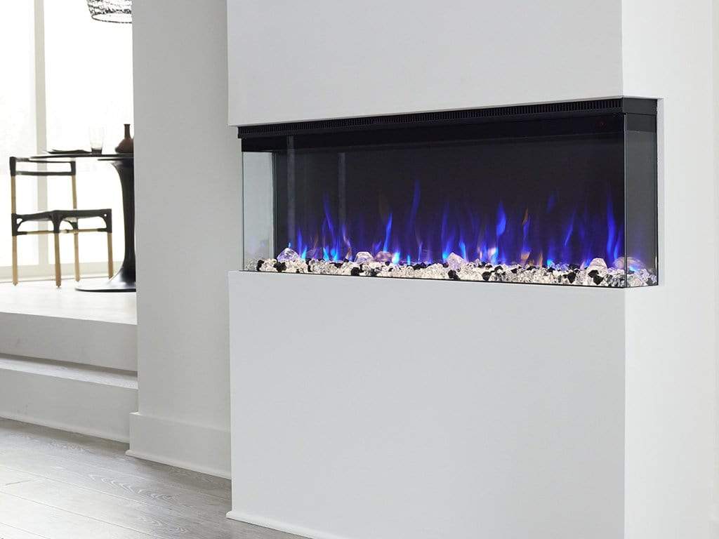 Sideline Infinity Pro 60 Inch 3 Sided Recessed Smart Electric Fireplace 80046