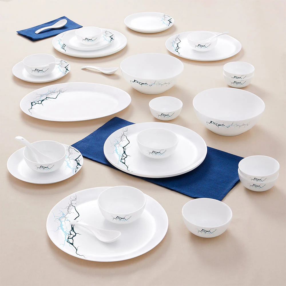 Larah by Borosil Sara Dinner Set, 10 pc