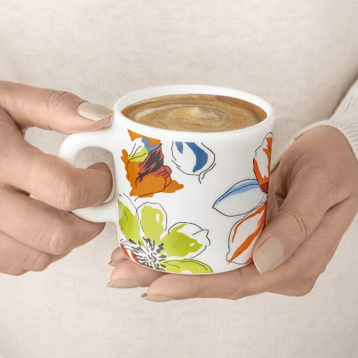 Larah by Borosil Bali Mug Set, 240ml x 2