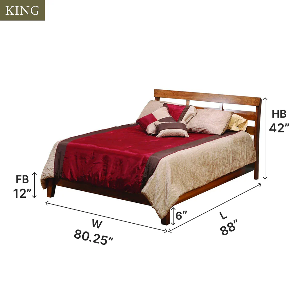 Amish Canterbury Bed