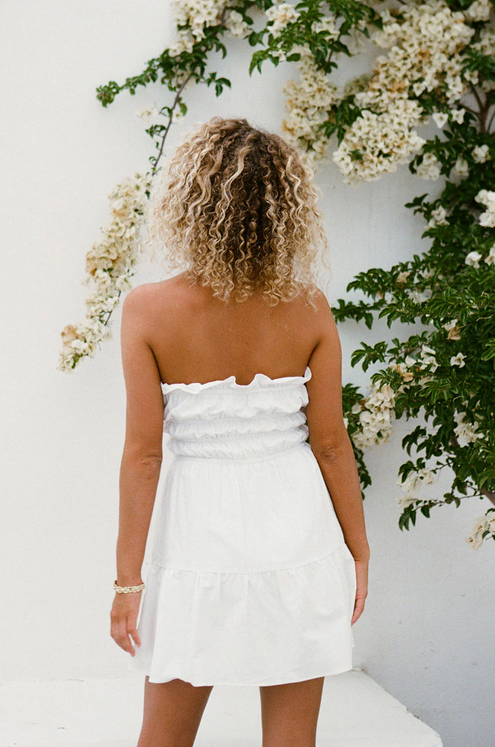 SAMPLE-Alaria Dress - White