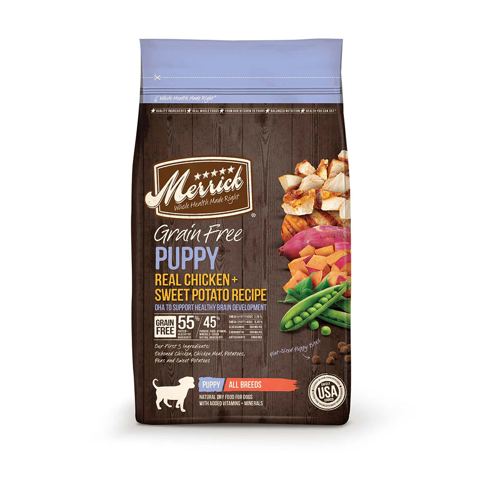 Merrick® Grain Free Real Chicken & Sweet Potato Recipe Puppy Food 25 Lbs