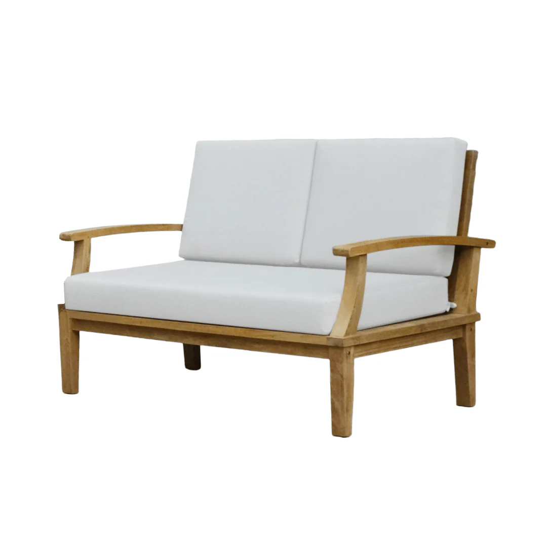 Solena Teak Outdoor 2-Seat Sofa