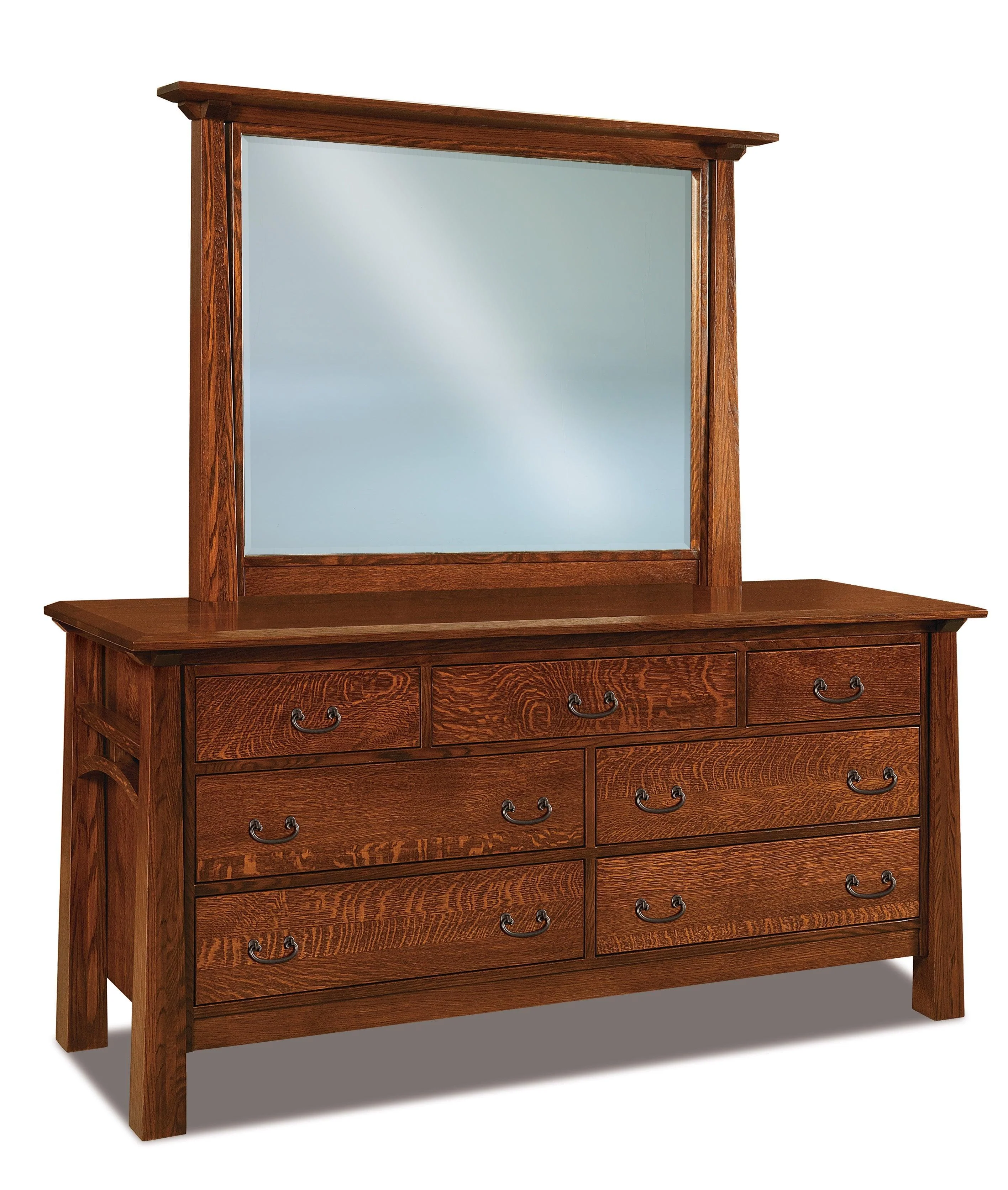Amish Artesa Seven Drawer Dresser