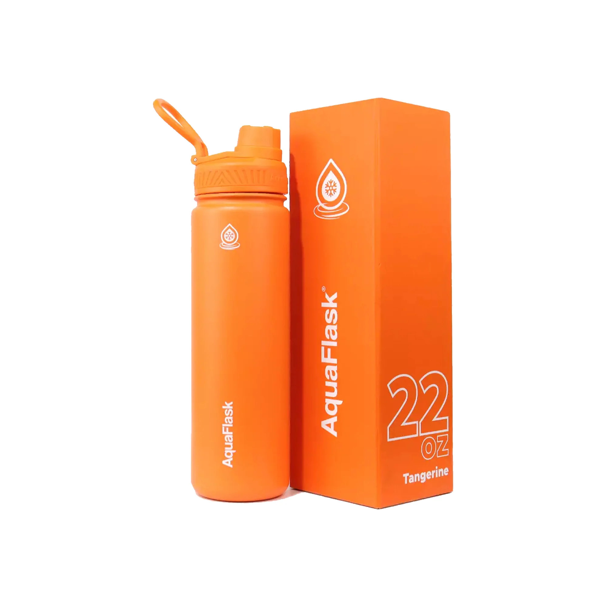 Aquaflask 650ml Flask Tangerine