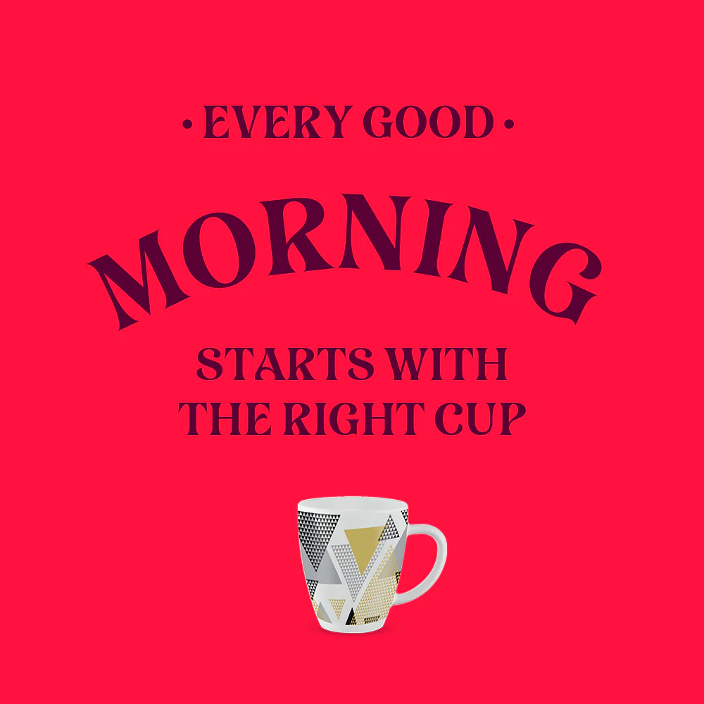 Larah by Borosil Nivaah Mug, 390ml