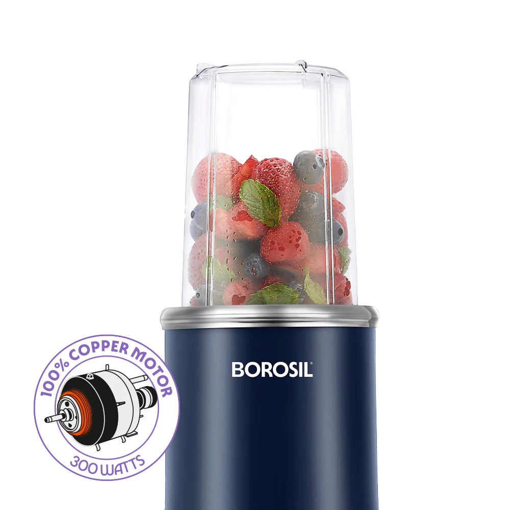 Borosil Nutrifresh NB07, 300W, Blue