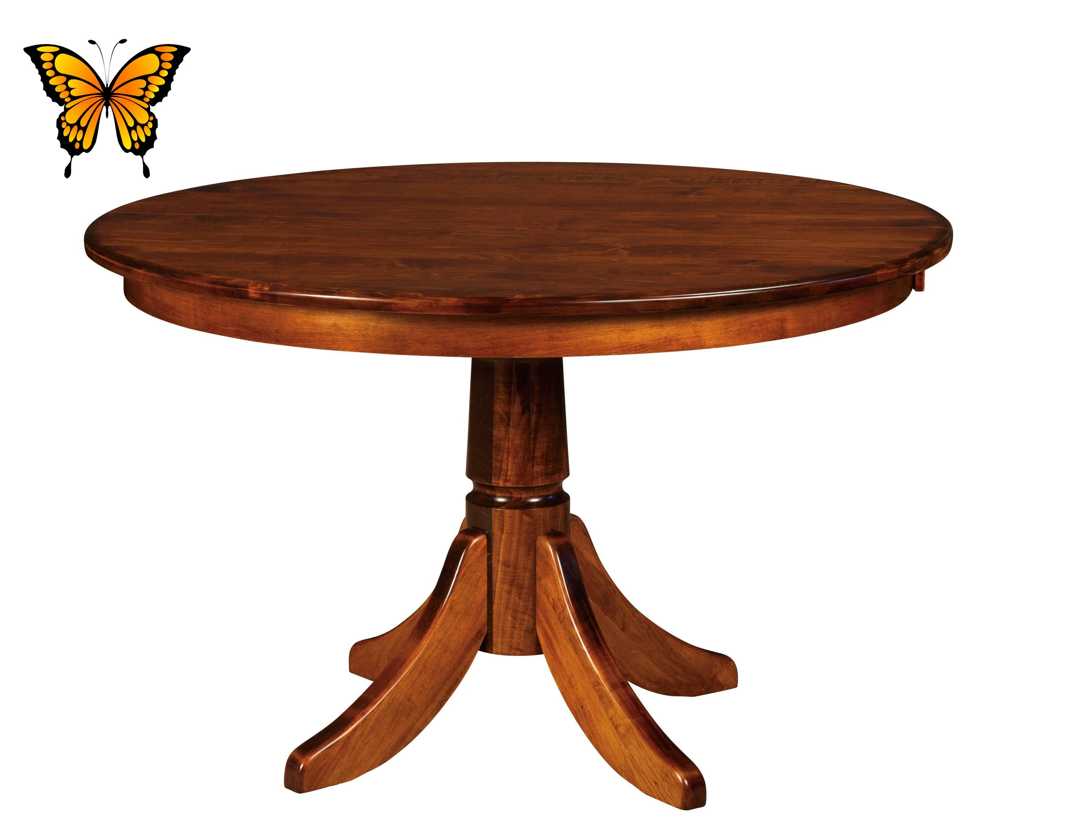 Amish Baytown Single Pedestal Dining Table