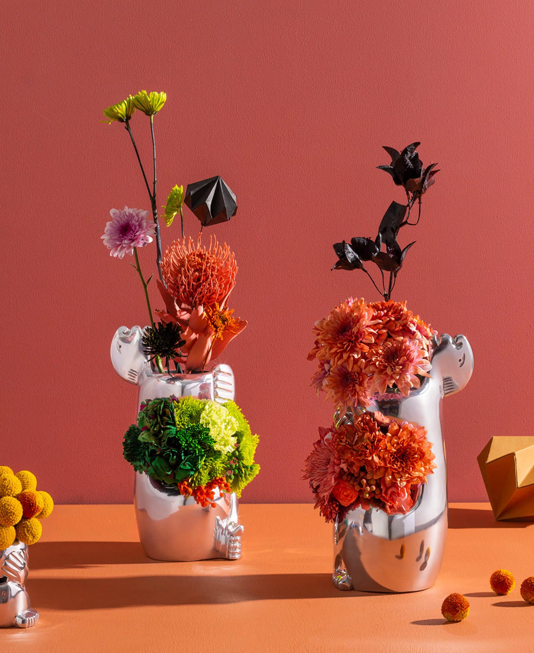 Carrol Boyes Embrace Vase - Silver