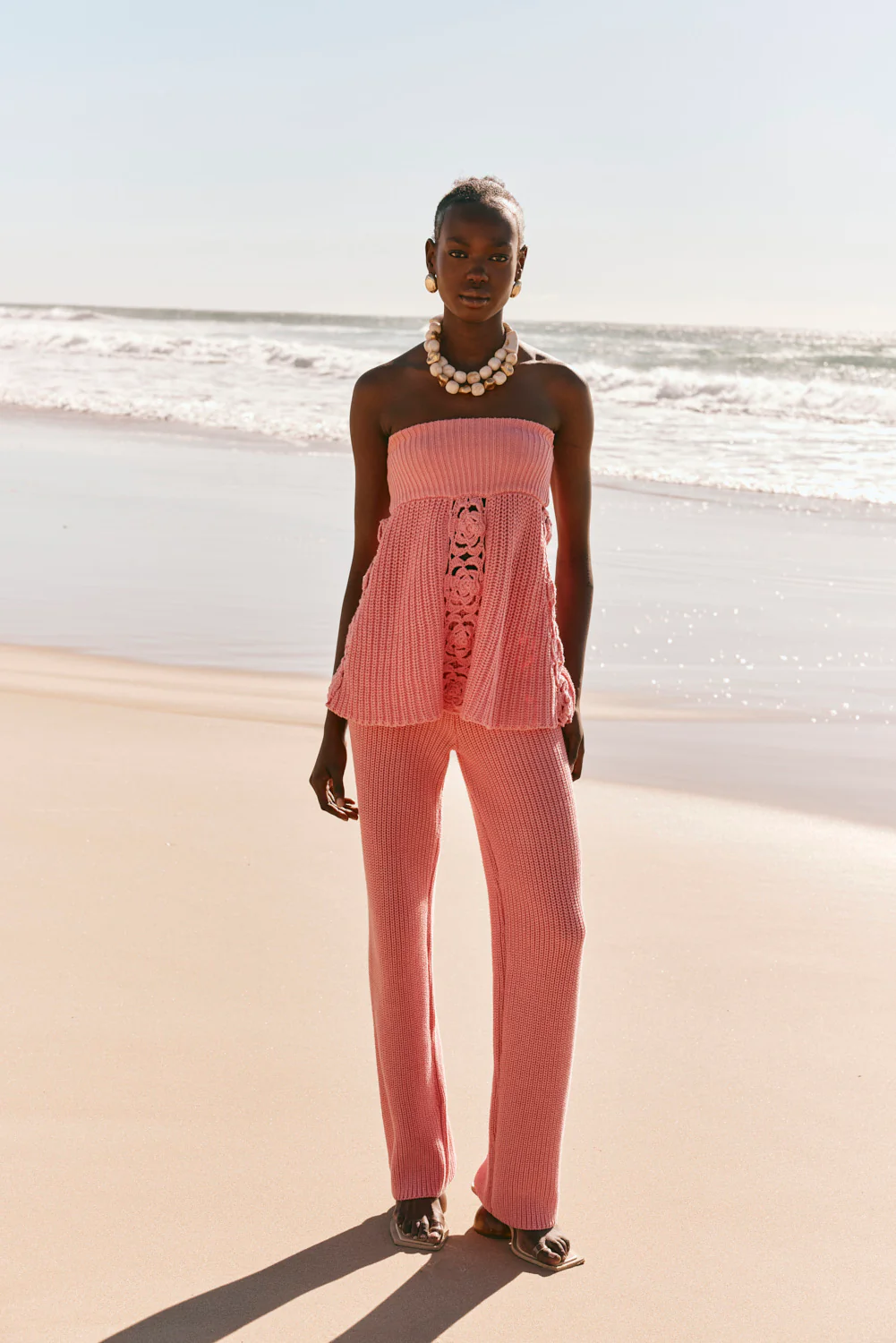 SAMPLE-Ellea Pants - Rose