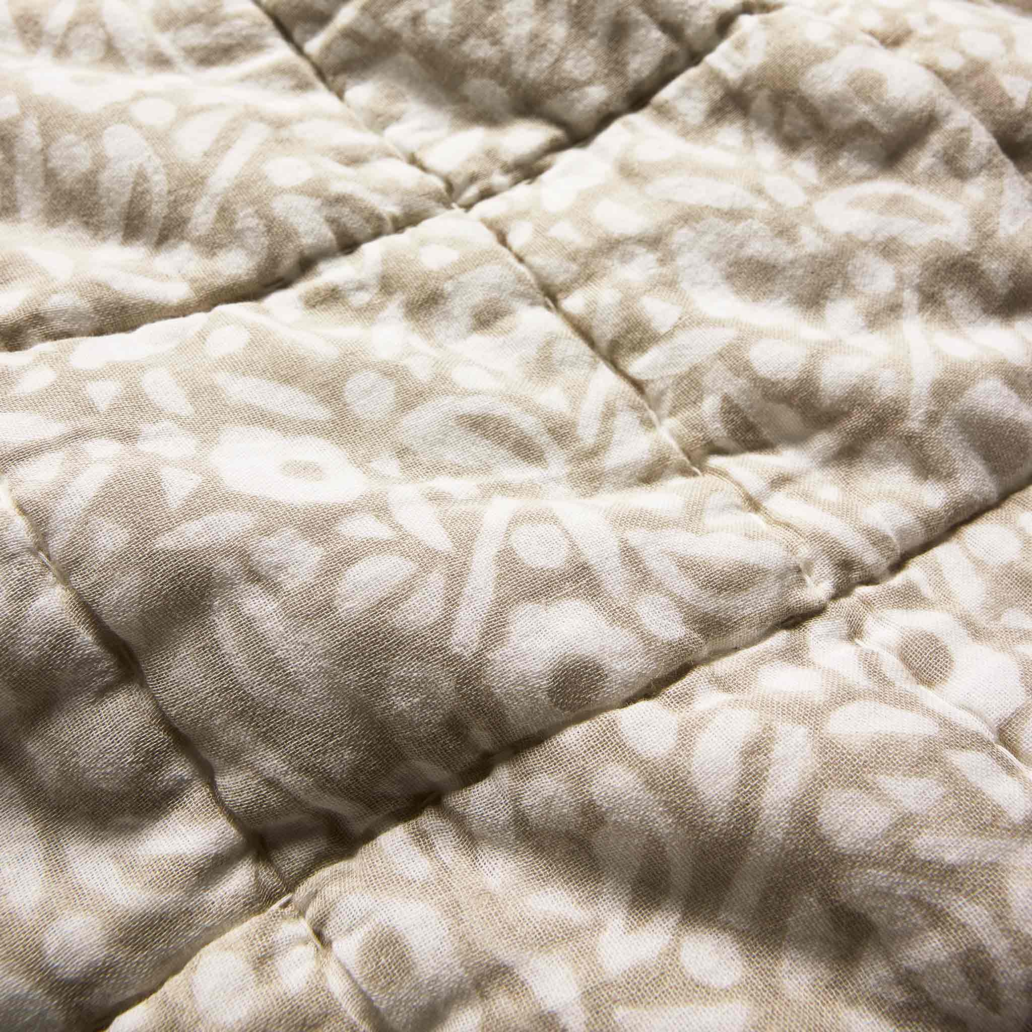 Caroline Z. Hurley Blockprint Quilt