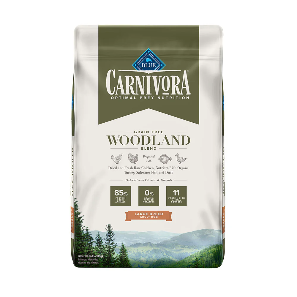 Blue Buffalo® Carnivora™ Grain Free Woodland Blend Large Breed Adult Dog Food 22 Lbs