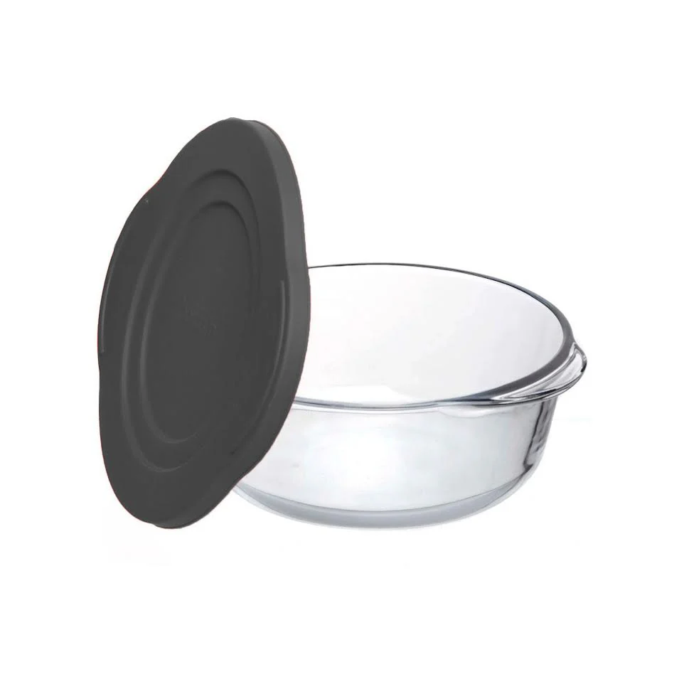 Borcam 1.45Lt Casserole with Lid Grey