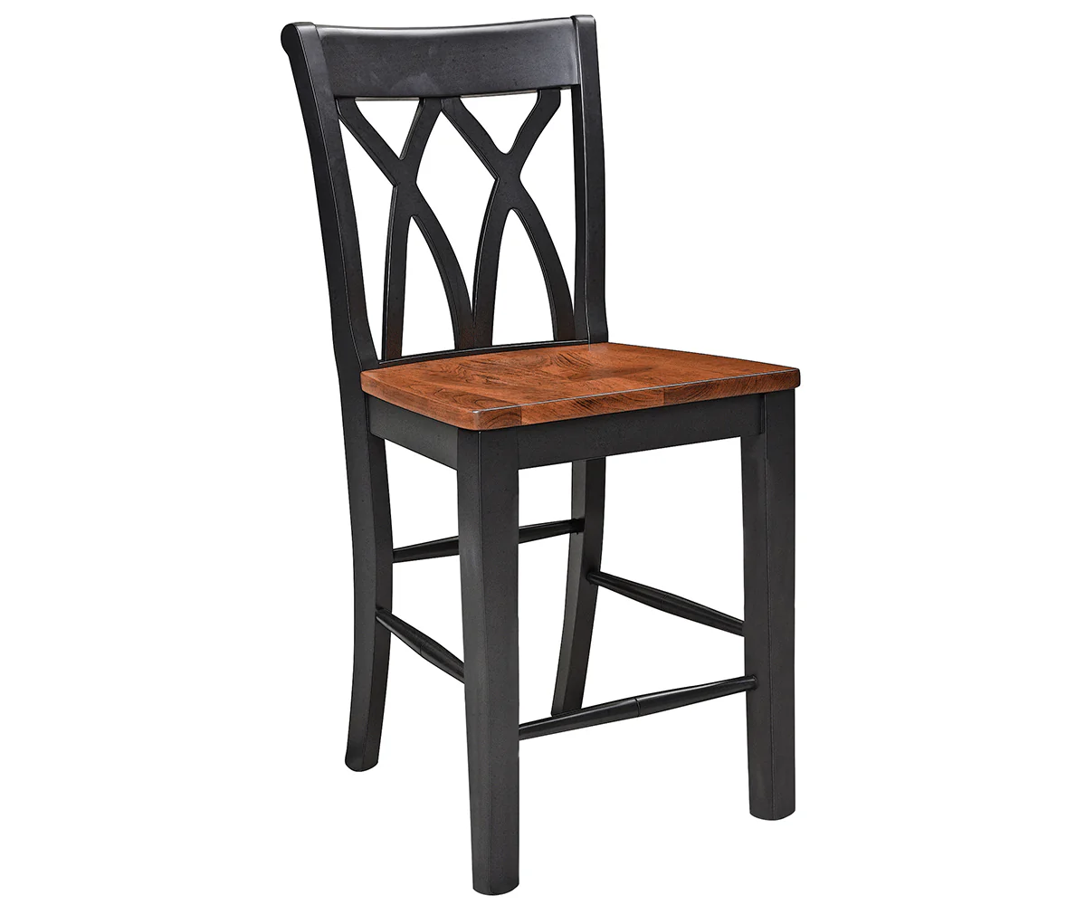 Amish Kula Stationary Bar Chair