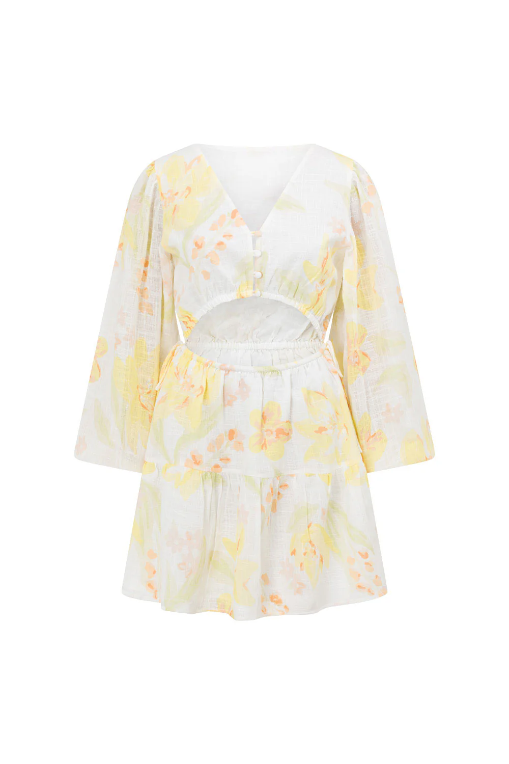 SAMPLE-Emmaline Dress - Lemon Bouquet