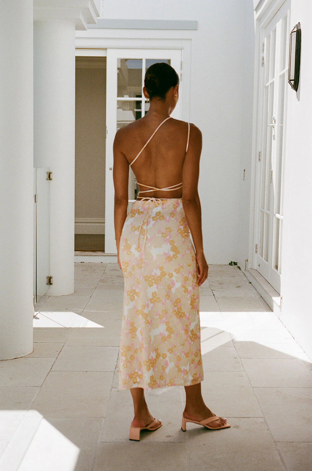 SAMPLE-Kika Dress - Smudge Ditsy