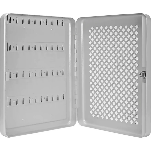 Barska CB13758 40 Capacity Fixed Position Mesh Front Key Cabinet with Key Lock