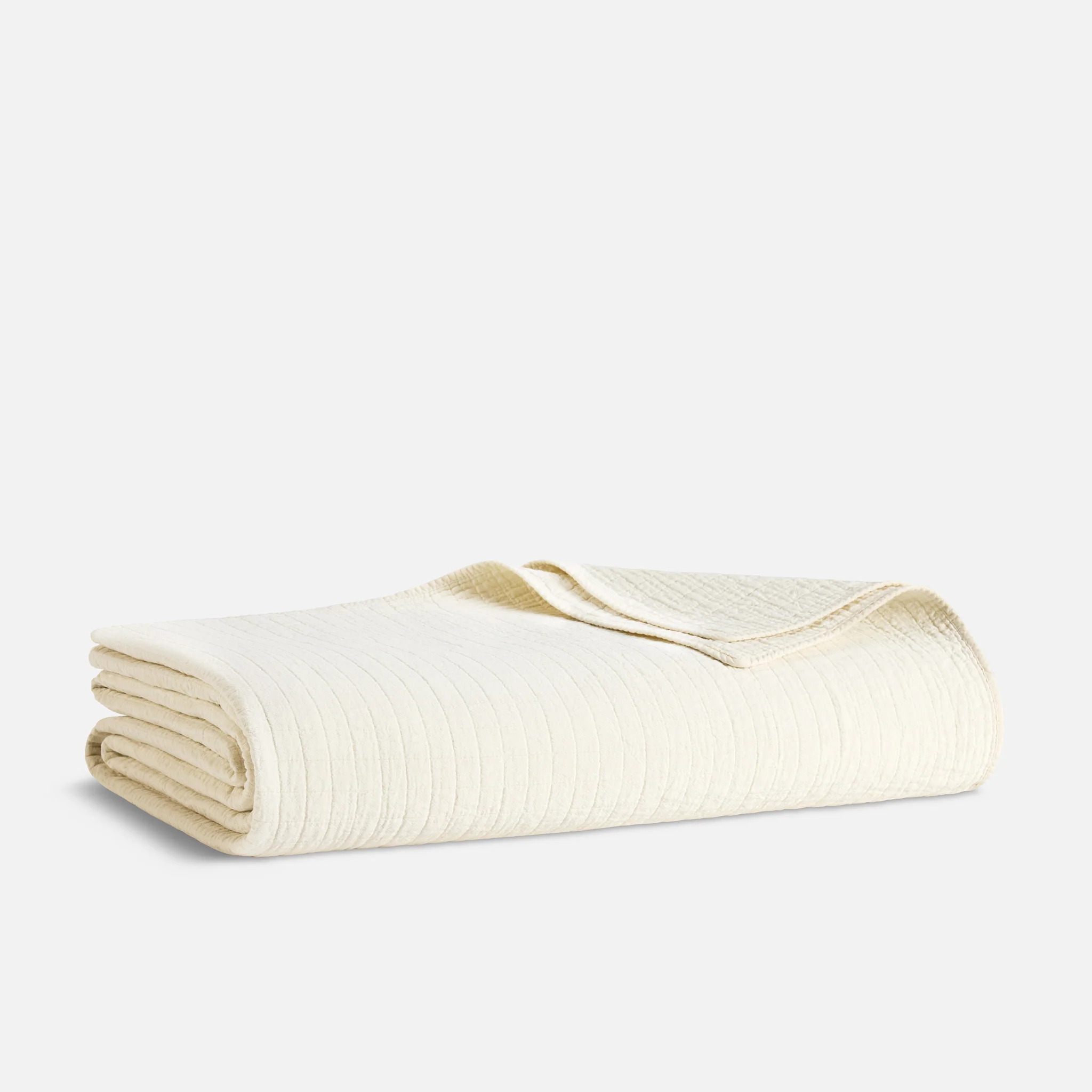 Lightweight Grid Cotton Bed Blanket