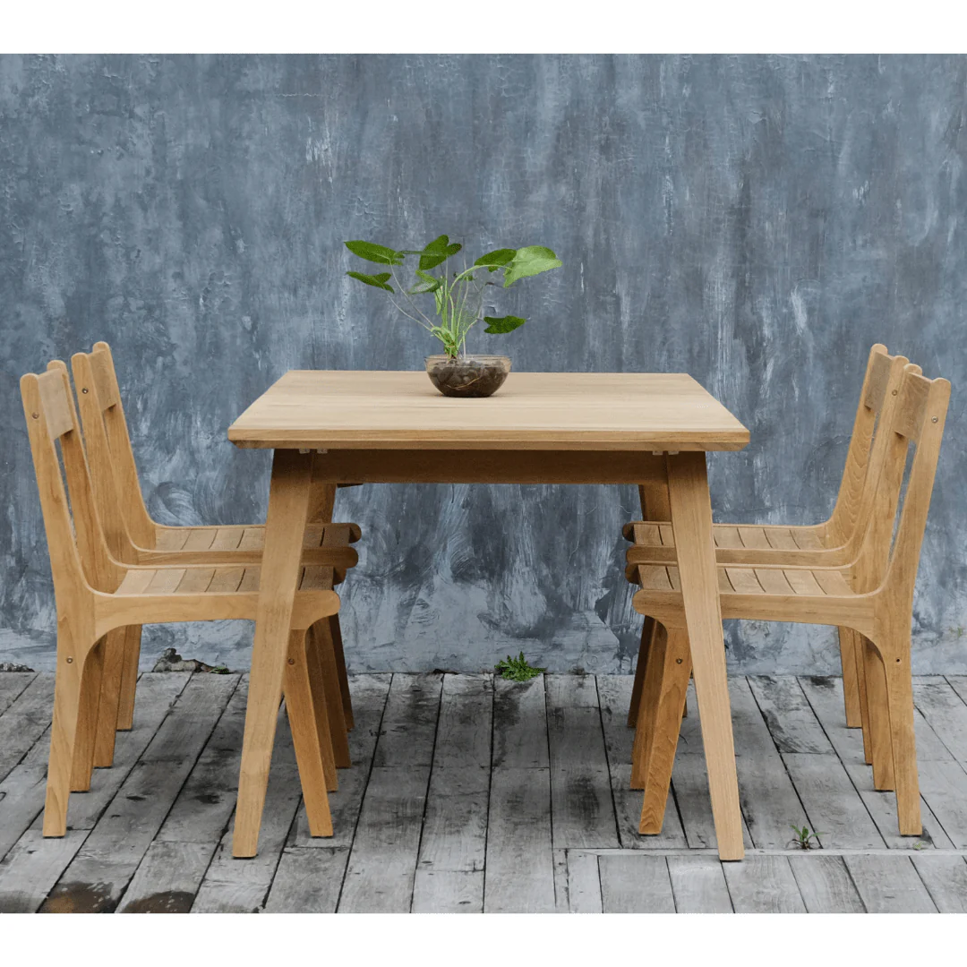 Eluna Teak Outdoor Dining Set